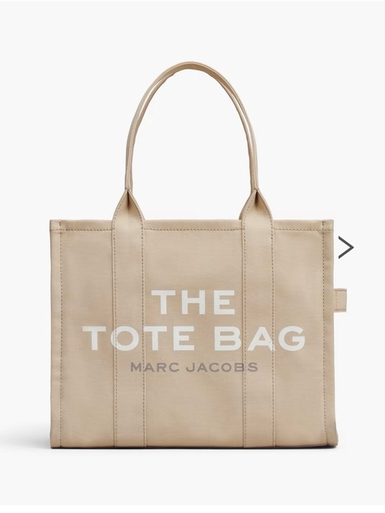 Marc Jacobs Handbags - Marc Jacobs Large Canvas Tote Bag Beige Neutral